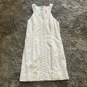 Women’s Lilly Pulitzer White Eyelet Dress